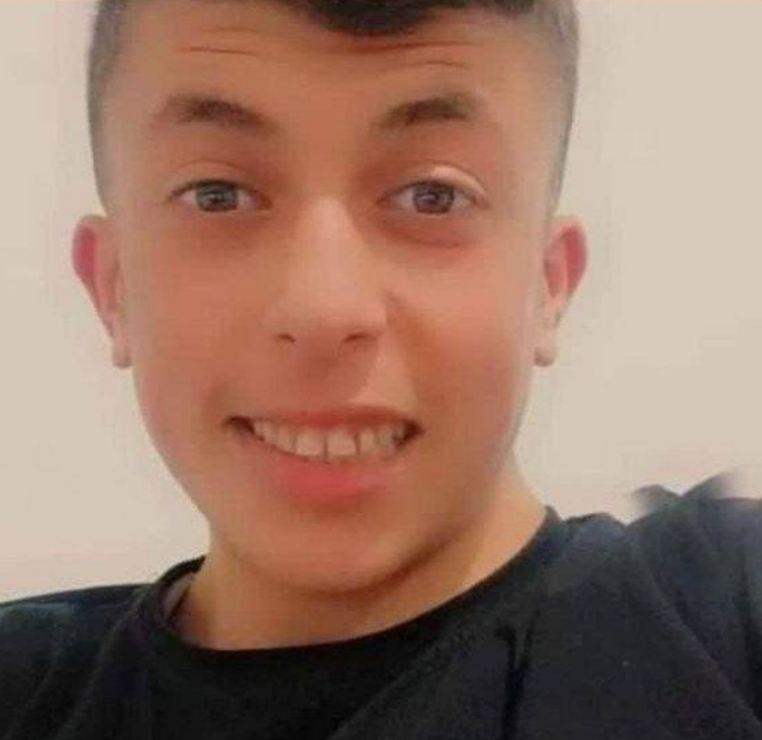 استشهاد الفتى قصي التميمي برصاص الاحتلال